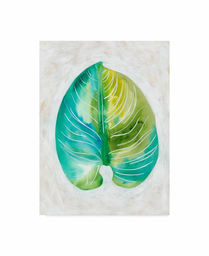 Trademark Global Chariklia Zarris Ocean Side Palms I Canvas Art - 37 X 49