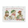 Trademark Global Beth Grove Holiday Paws I Canvas Art - 20 X 25