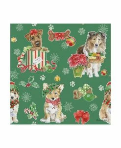 Trademark Global Beth Grove Holiday Paws Step 03D Canvas Art - 15 X 20