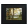 Trademark Global Albert Bierstadt A Quiet Lake Matted Framed Art - 15 X 20