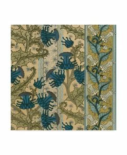 Trademark Global Vision Studio Nouveau Textile Motif VI Canvas Art - 15 X 20