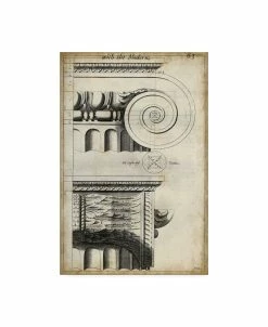 Trademark Global Vision Studio Architectural Composition II Canvas Art - 37 X 49