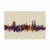 Trademark Global Michael Tompsett Kassel Germany Skyline III Canvas Art - 37 X 49