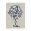 Trademark Global Vision Studio Armillary Sphere On Linen I Canvas Art - 37 X 49