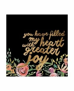 Trademark Global Studio W Floral Faith I Canvas Art - 27 X 33