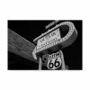 Trademark Global American School Outlaw Tatoo Black And White Canvas Art - 20 X 25