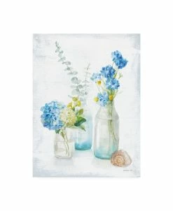 Trademark Global Danhui Nai Beach Cottage Florals III Canvas Art - 20 X 25