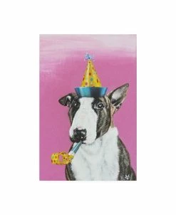 Trademark Global Victoria Coleman Party Dog II Canvas Art - 20 X 25