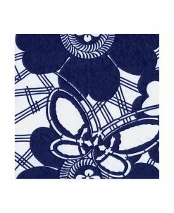 Trademark Global Vision Studio Indigo Floral Katagami I Canvas Art - 15 X 20