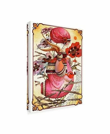 Trademark Global David Galchutt The Rain Angel Canvas Art - 19.5 X 26 - Image 2