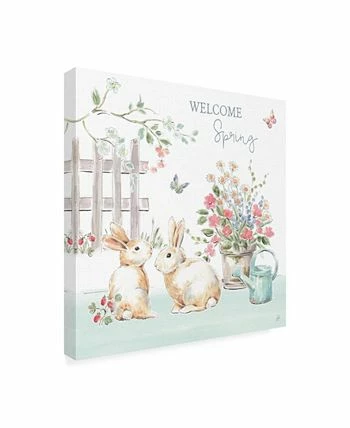 Trademark Global Daphne Brissonnet Springtime V Canvas Art - 36.5 X 48 - Image 2