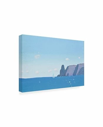 Trademark Global Igor Nekraha Blue Fiolent Canvas Art - 19.5 X 26 - Image 2