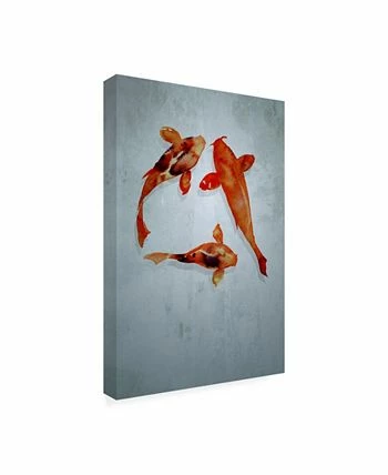 Trademark Global Incado 3 Friends Canvas Art - 19.5 X 26 - Image 2