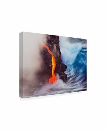 Trademark Global Andrew J Lee Elements Of Nature Lava Canvas Art - 15 X 20 - Image 2
