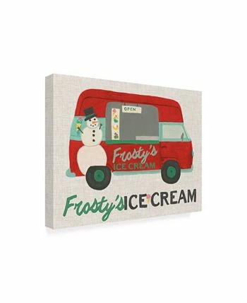 Trademark Global June Erica Vess Food Truck Holidays IV Canvas Art - 19.5 X 26 - Image 2