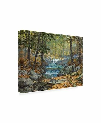 Trademark Global Peter Snyder Glen Creek Waterfalls Canvas Art - 15.5 X 21 - Image 2