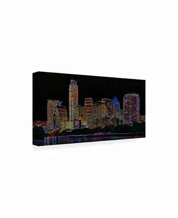 Trademark Global Ellicia Amando Auston Glowing Canvas Art - 27 X 33.5 - Image 2