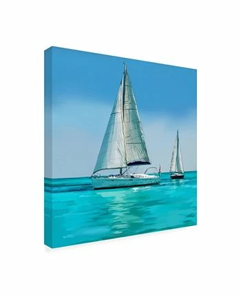 Trademark Global Emily Kalina Sailing Portrait IV Canvas Art - 15.5 X 21 - Image 2