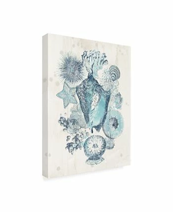 Trademark Global June Erica Vess Coastal Melange III Canvas Art - 19.5 X 26 - Image 2