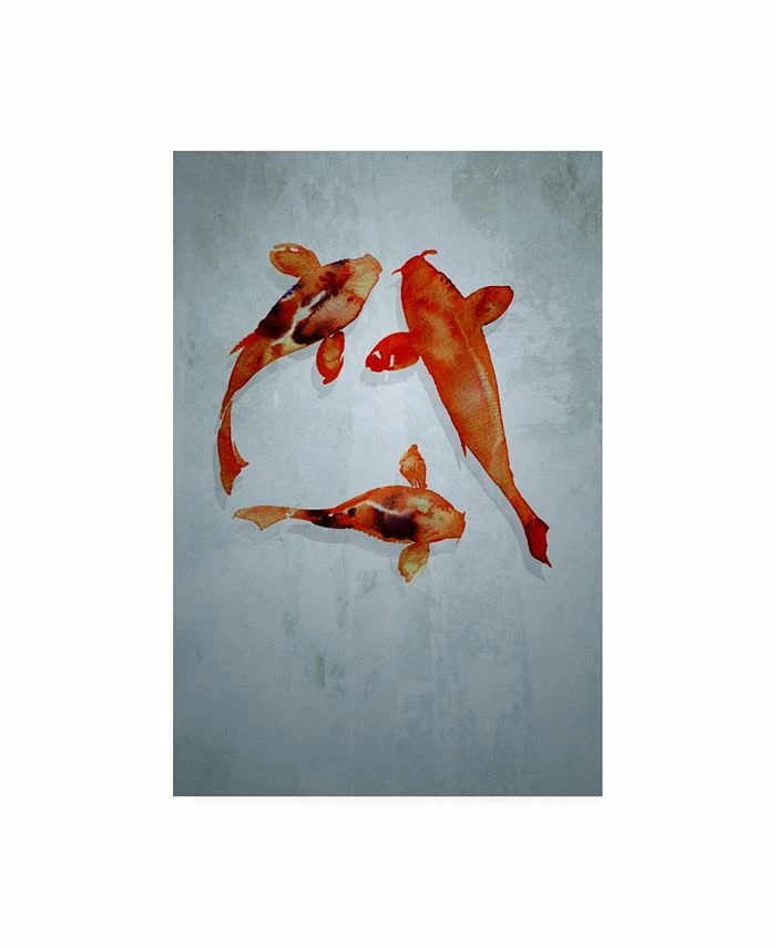 Trademark Global Incado 3 Friends Canvas Art - 19.5 X 26