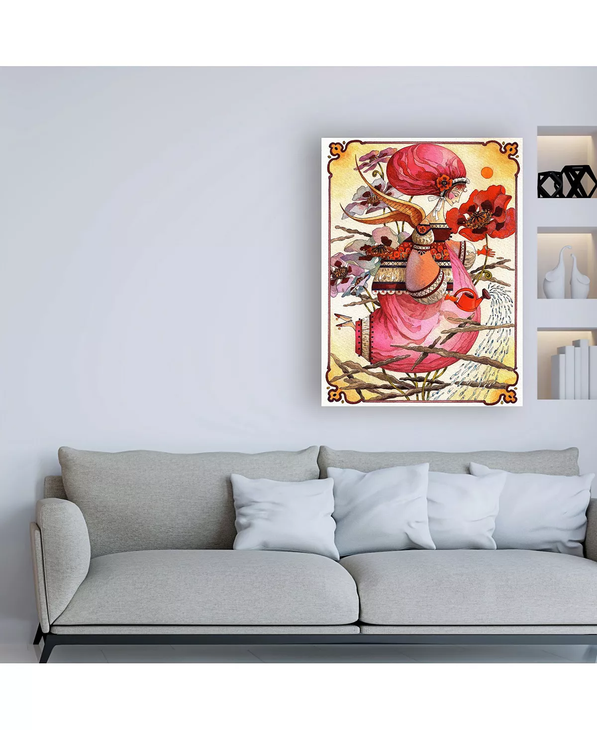 Trademark Global David Galchutt The Rain Angel Canvas Art - 19.5 X 26 - Image 3