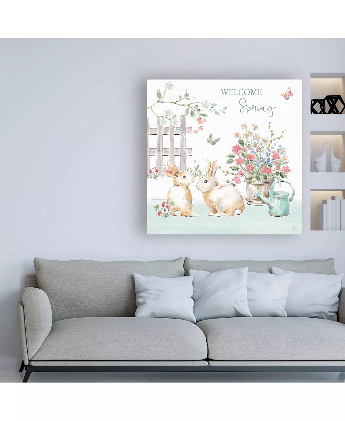 Trademark Global Daphne Brissonnet Springtime V Canvas Art - 36.5 X 48 - Image 3