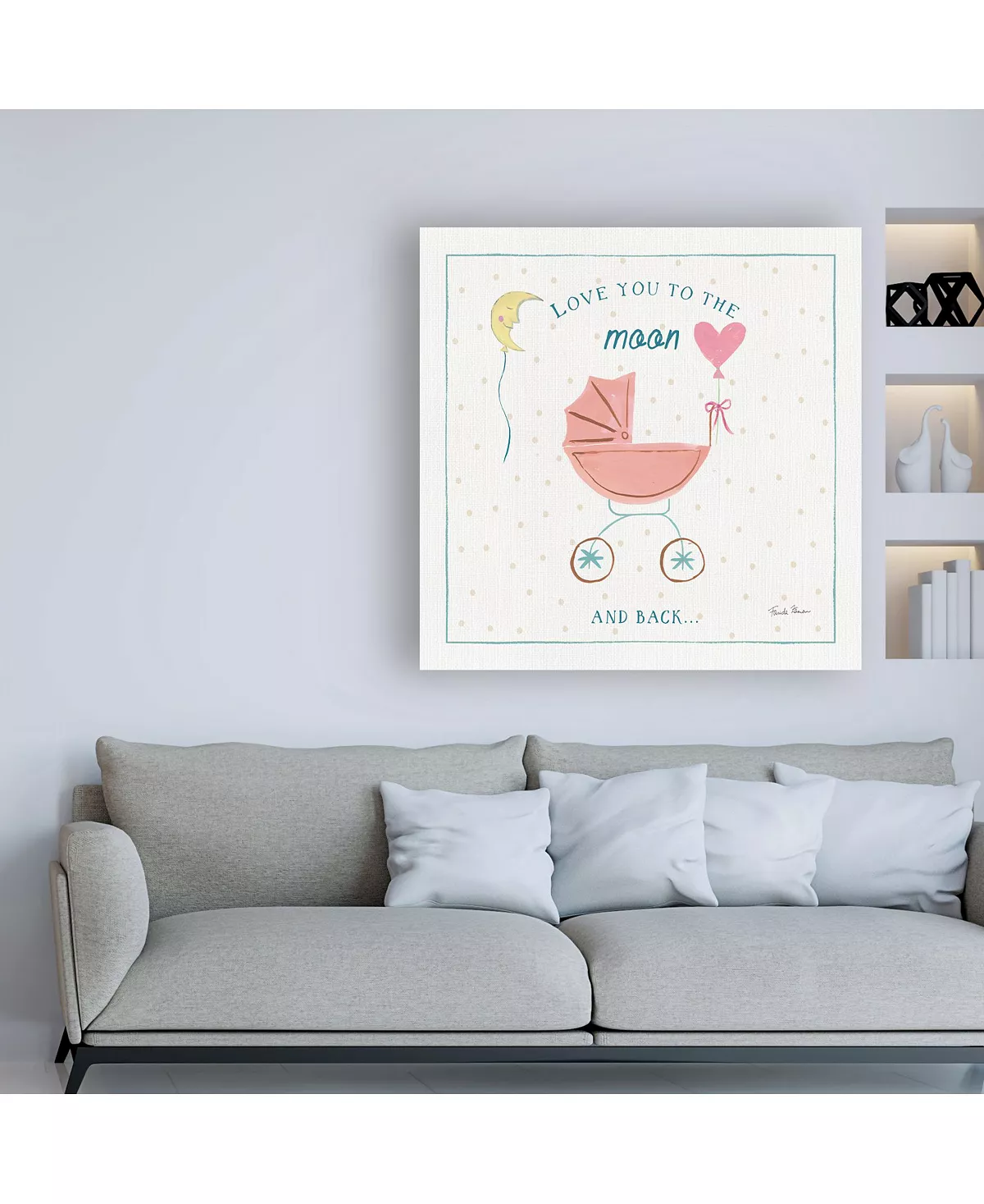 Trademark Global Farida Zaman Happy Baby III Canvas Art - 19.5 X 26 - Image 3