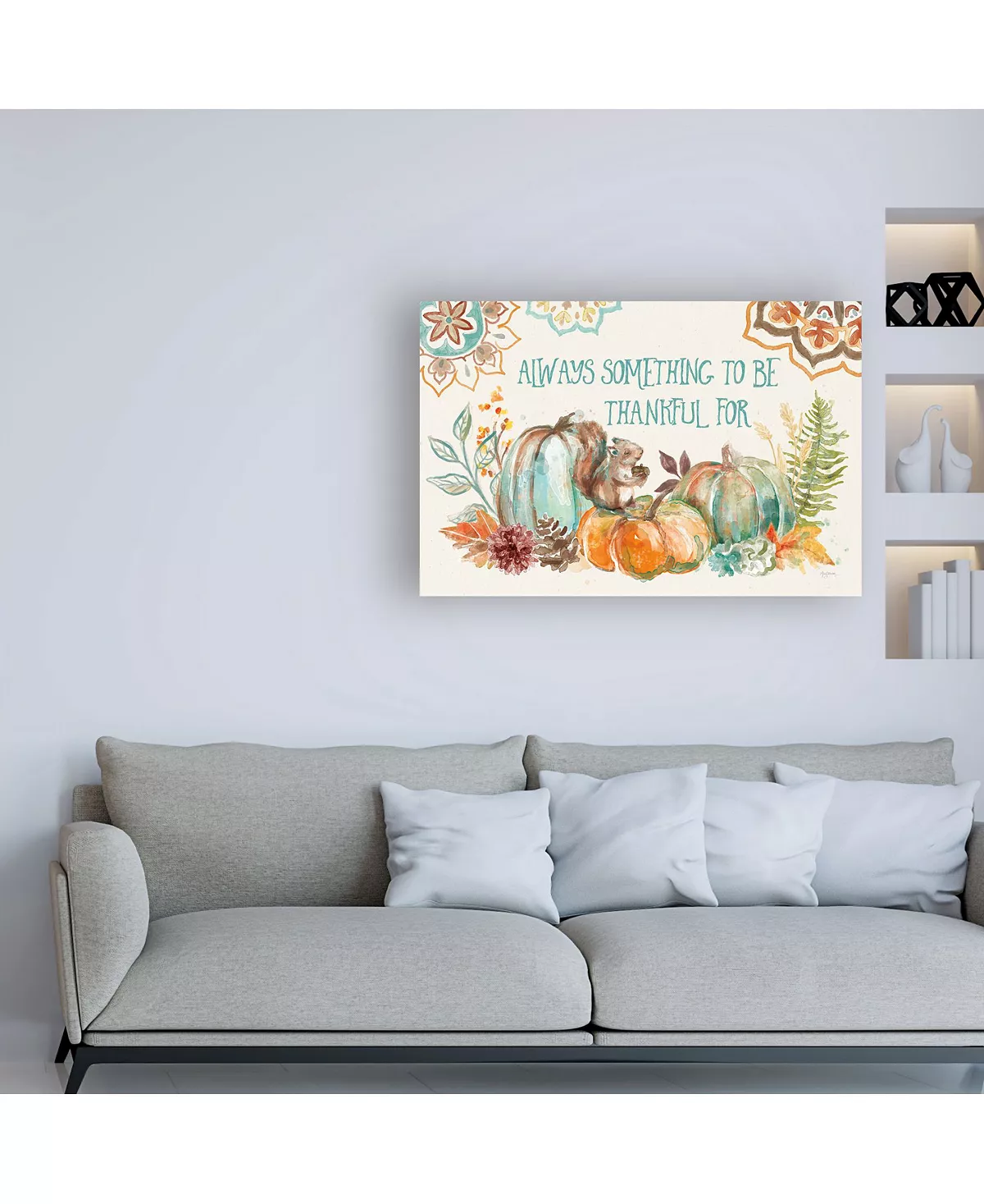Trademark Global Mary Urban Autumn Friends I Canvas Art - 15.5 X 21 - Image 3