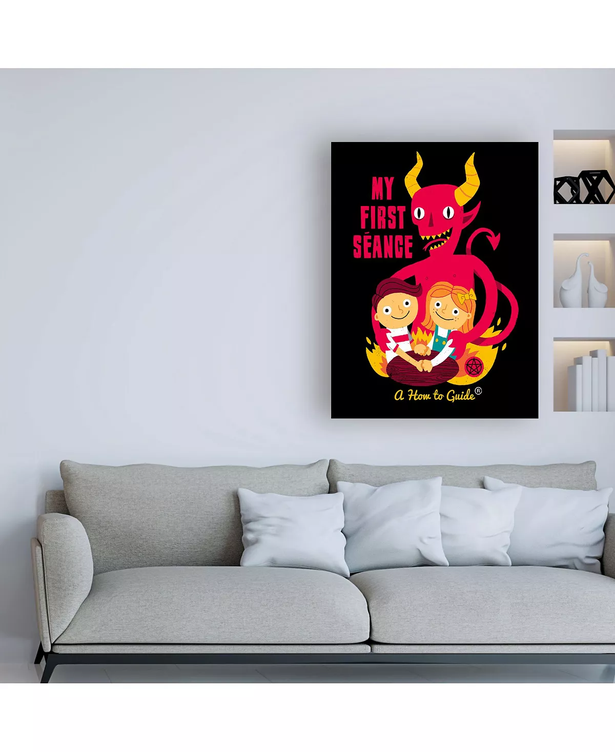 Trademark Global Michael Buxto My First Seance Canvas Art - 15.5 X 21 - Image 3