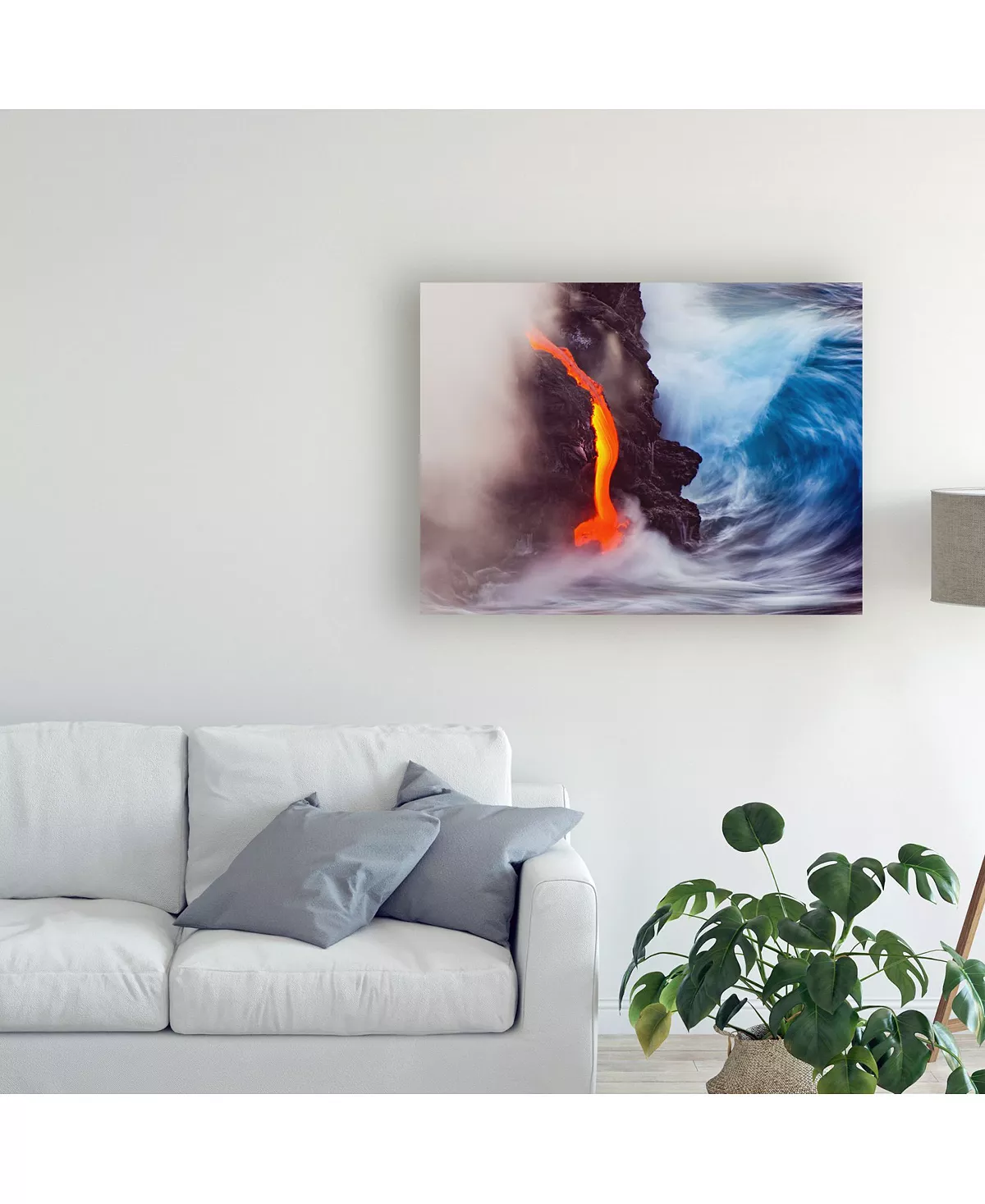 Trademark Global Andrew J Lee Elements Of Nature Lava Canvas Art - 15 X 20 - Image 3
