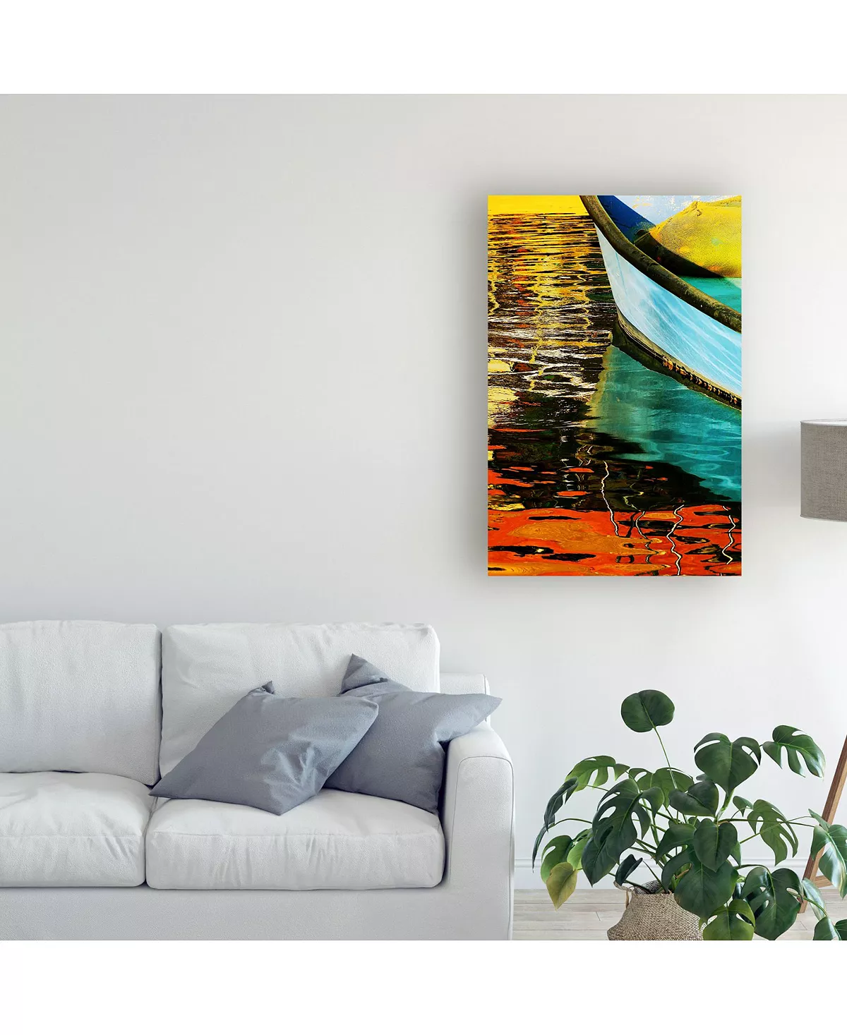 Trademark Global Eli Hason Boat Ll Canvas Art - 15 X 20 - Image 3