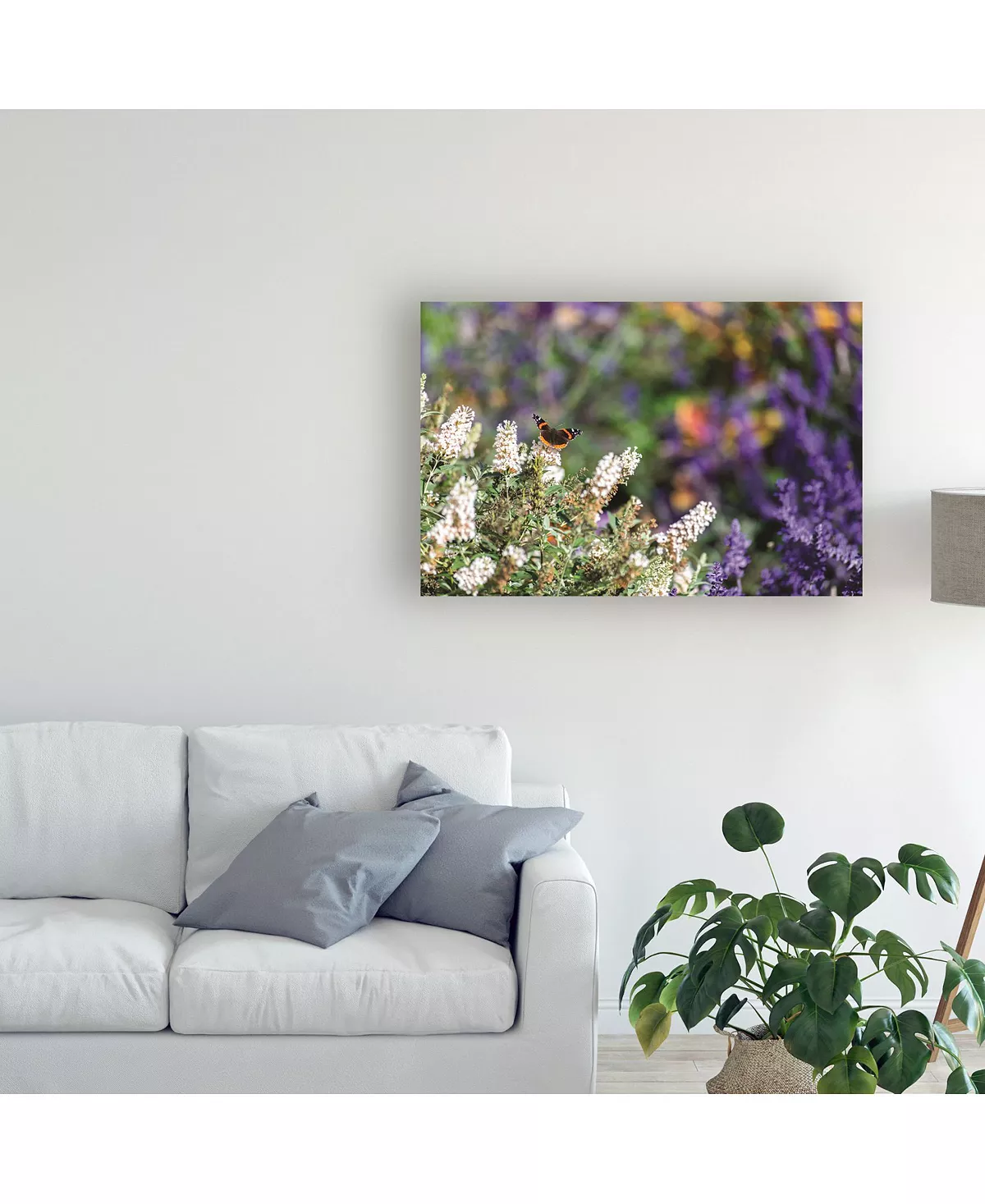 Trademark Global Kurt Shaffer Butterfly In My Garden 2 Canvas Art - 20 X 25 - Image 3