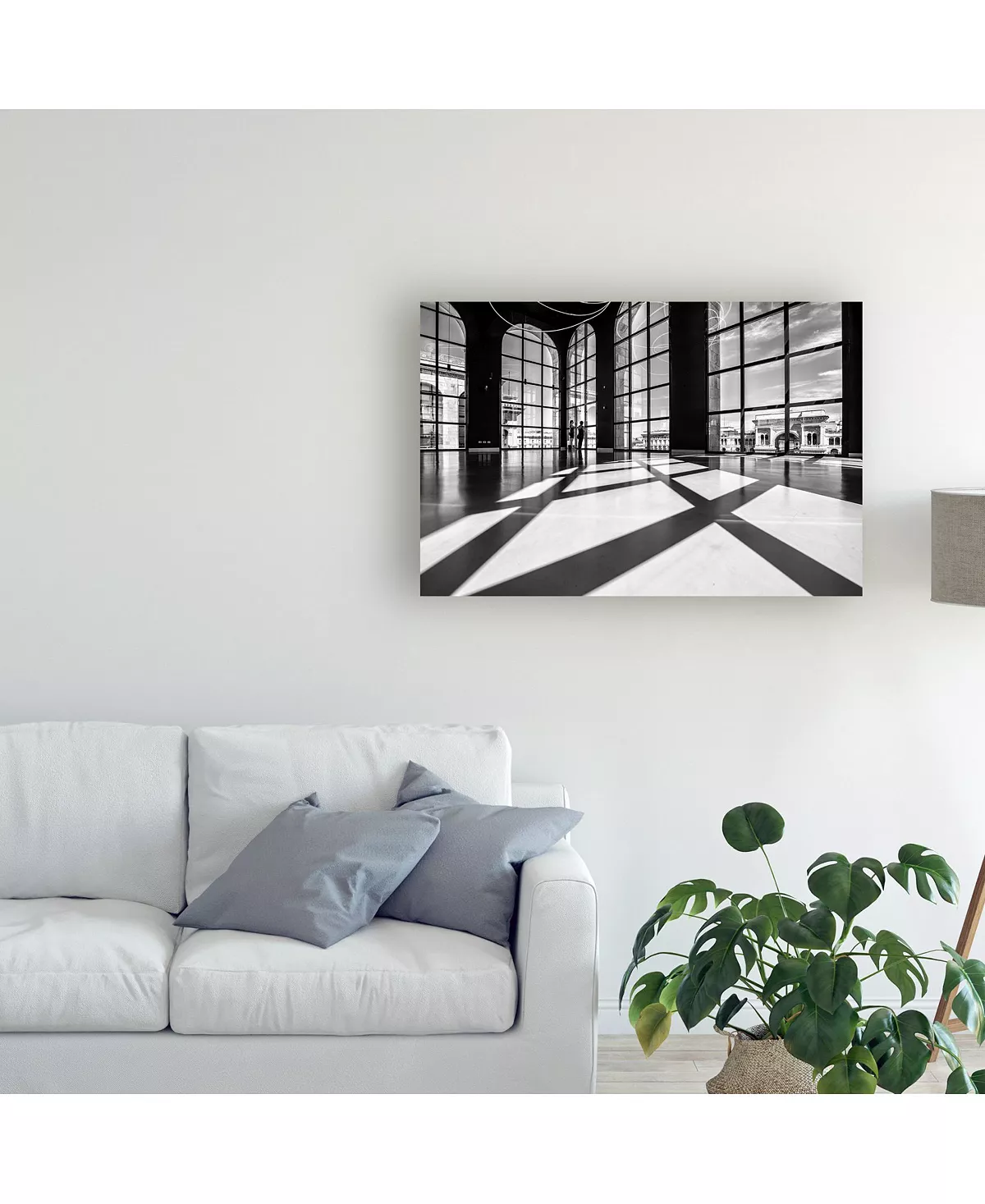 Trademark Global Marco Tagliarino Lights And Shadows Ballroom Canvas Art - 37 X 49 - Image 3