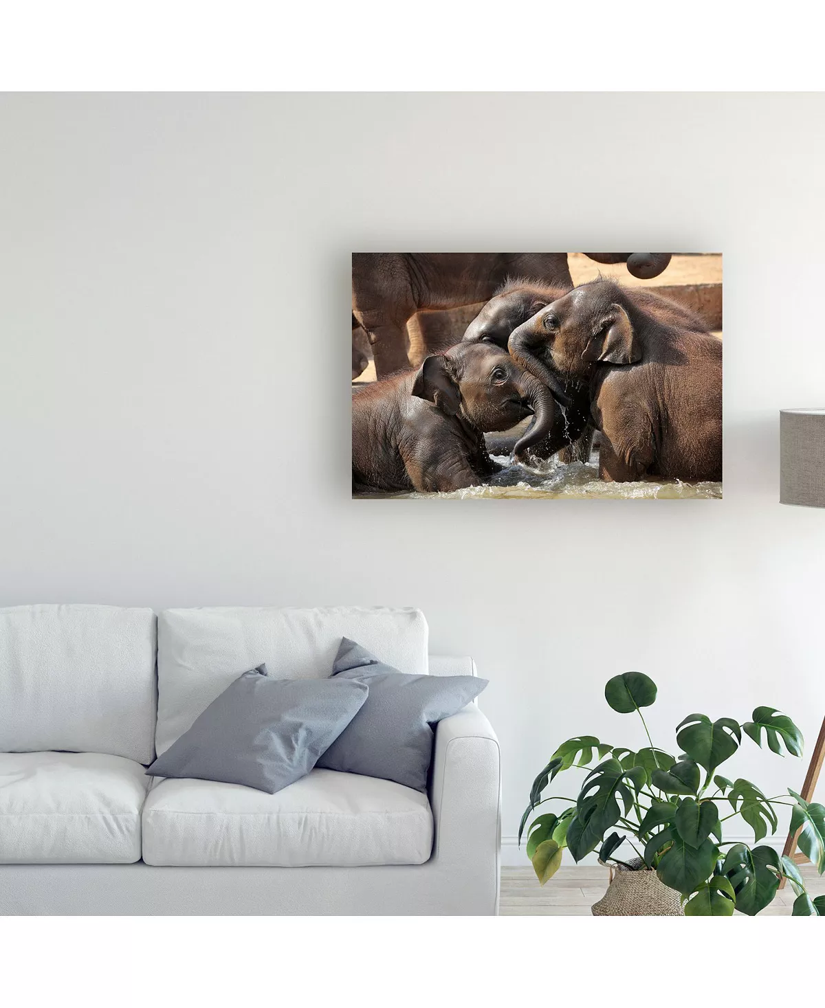 Trademark Global Antje Wenner Braun Water Fun Canvas Art - 15 X 20 - Image 3