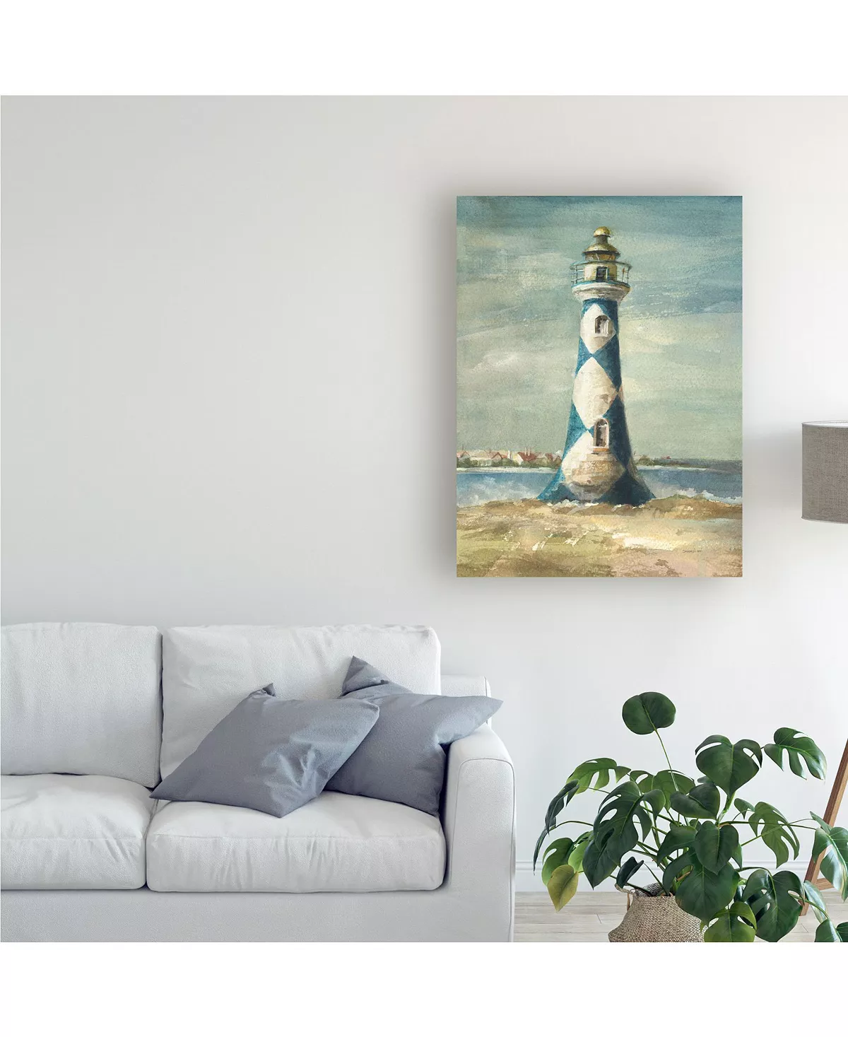 Trademark Global Danhui Nai Lighthouse IV Canvas Art - 15.5 X 21 - Image 3