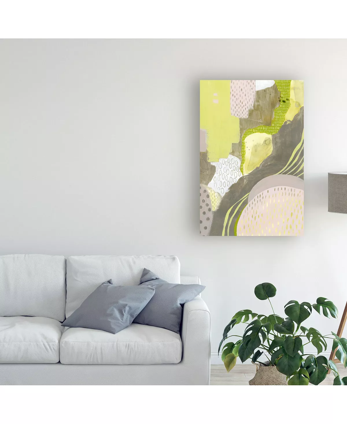 Trademark Global Ce Popp Sun Fleck I Canvas Art - 36.5 X 48 - Image 3