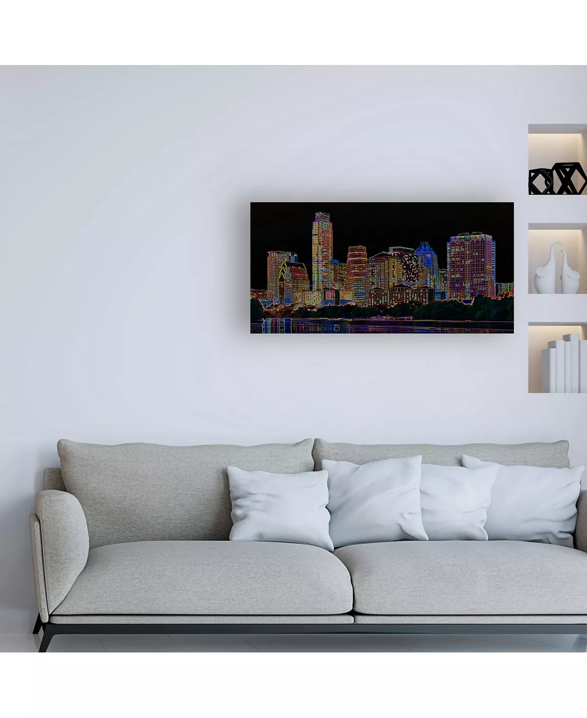 Trademark Global Ellicia Amando Auston Glowing Canvas Art - 27 X 33.5 - Image 3