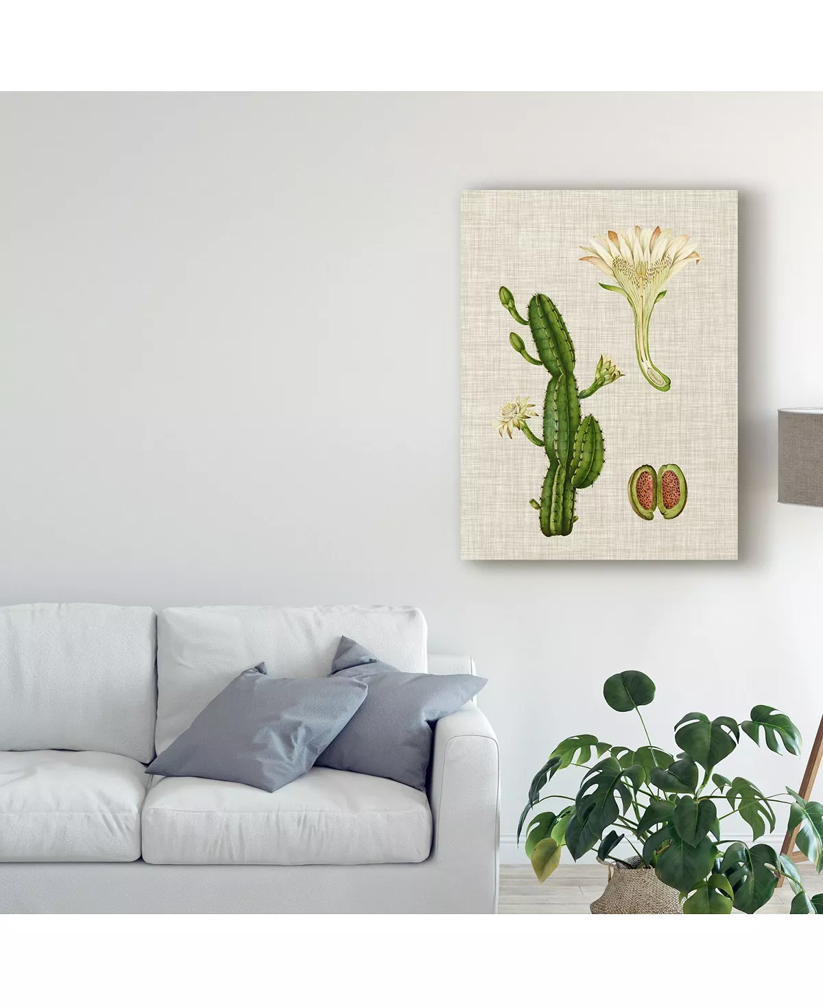 Trademark Global Vision Studio Elegant Tropicals III Canvas Art - 15 X 20 - Image 3