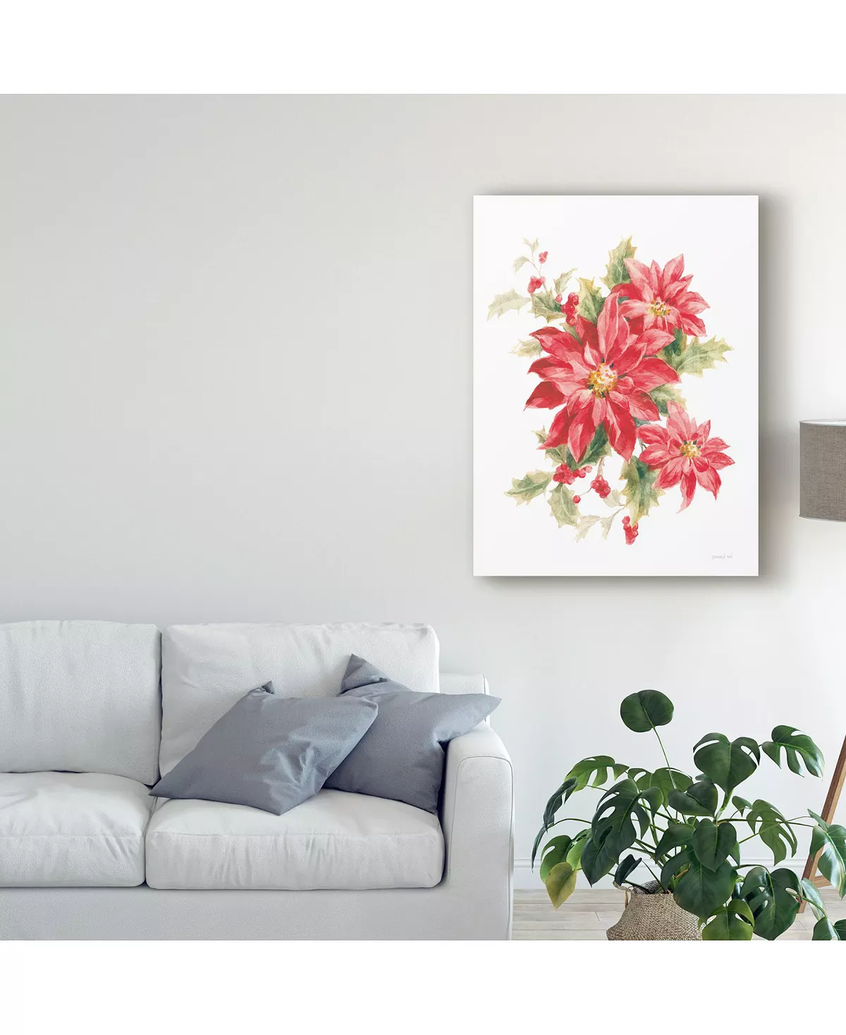 Trademark Global Danhui Nai Floursack Holiday XI Canvas Art - 37 X 49 - Image 3