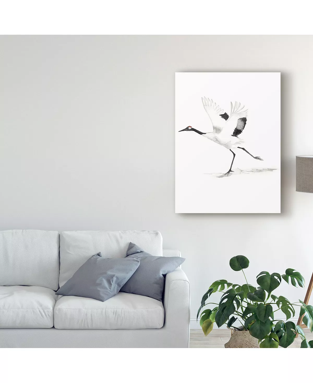 Trademark Global Naomi Mccavitt Japanese Cranes III Canvas Art - 37 X 49 - Image 3