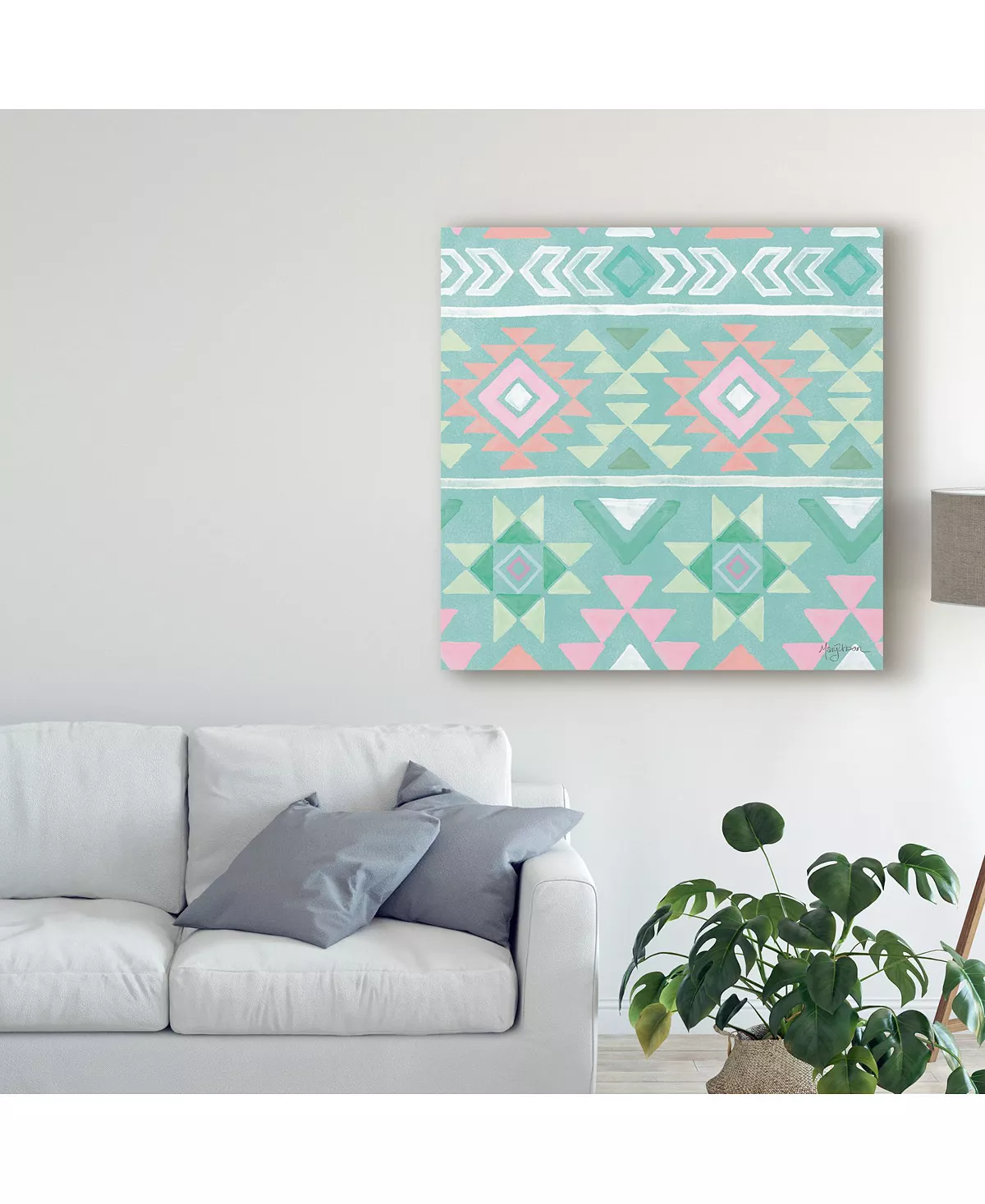 Trademark Global Mary Urban Bohemian Cactus Step 05B Canvas Art - 15 X 20 - Image 3