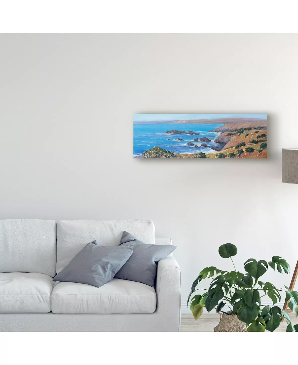 Trademark Global Im Otoole Panoramic Ocean View I Canvas Art - 15 X 20 - Image 3
