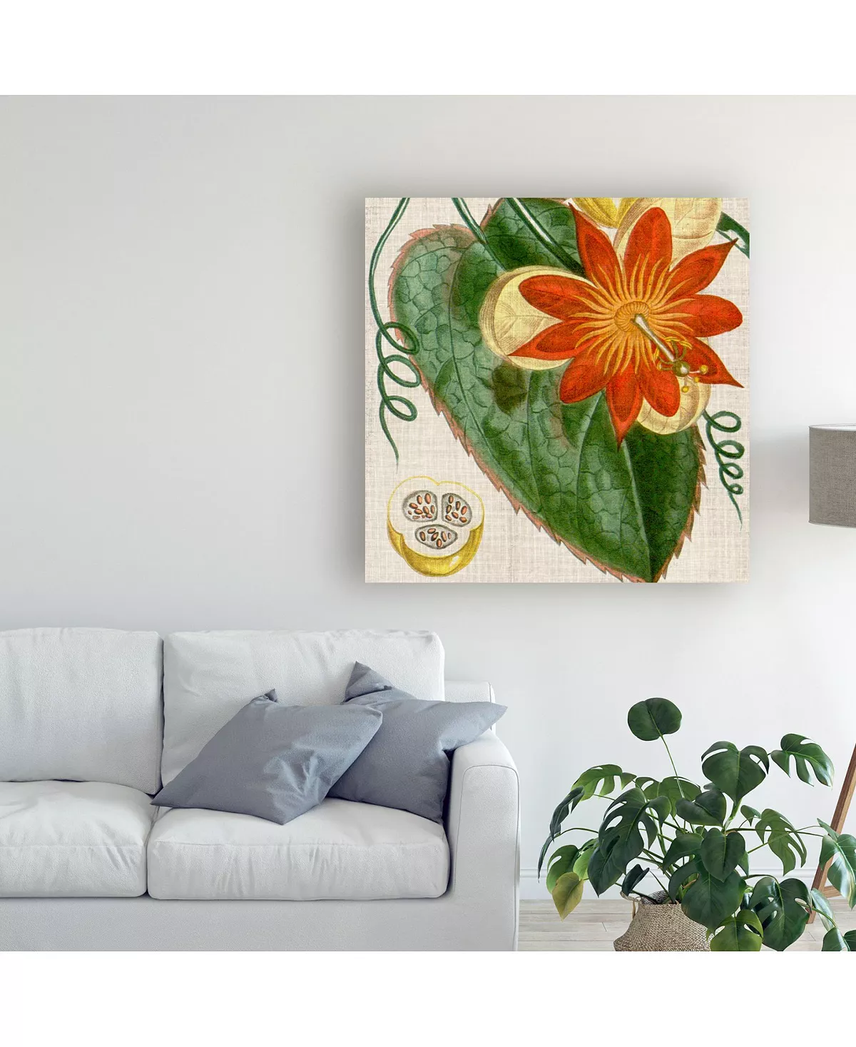 Trademark Global Vision Studio Cropped Turpin Tropicals I Canvas Art - 15 X 20 - Image 3