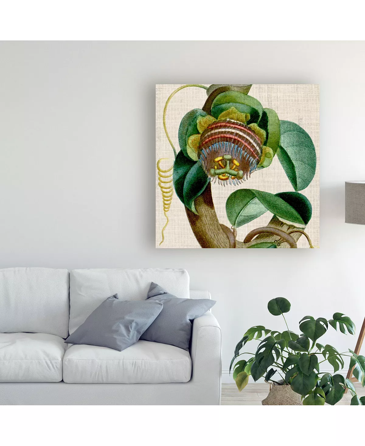 Trademark Global Vision Studio Cropped Turpin Tropicals IV Canvas Art - 15 X 20 - Image 3