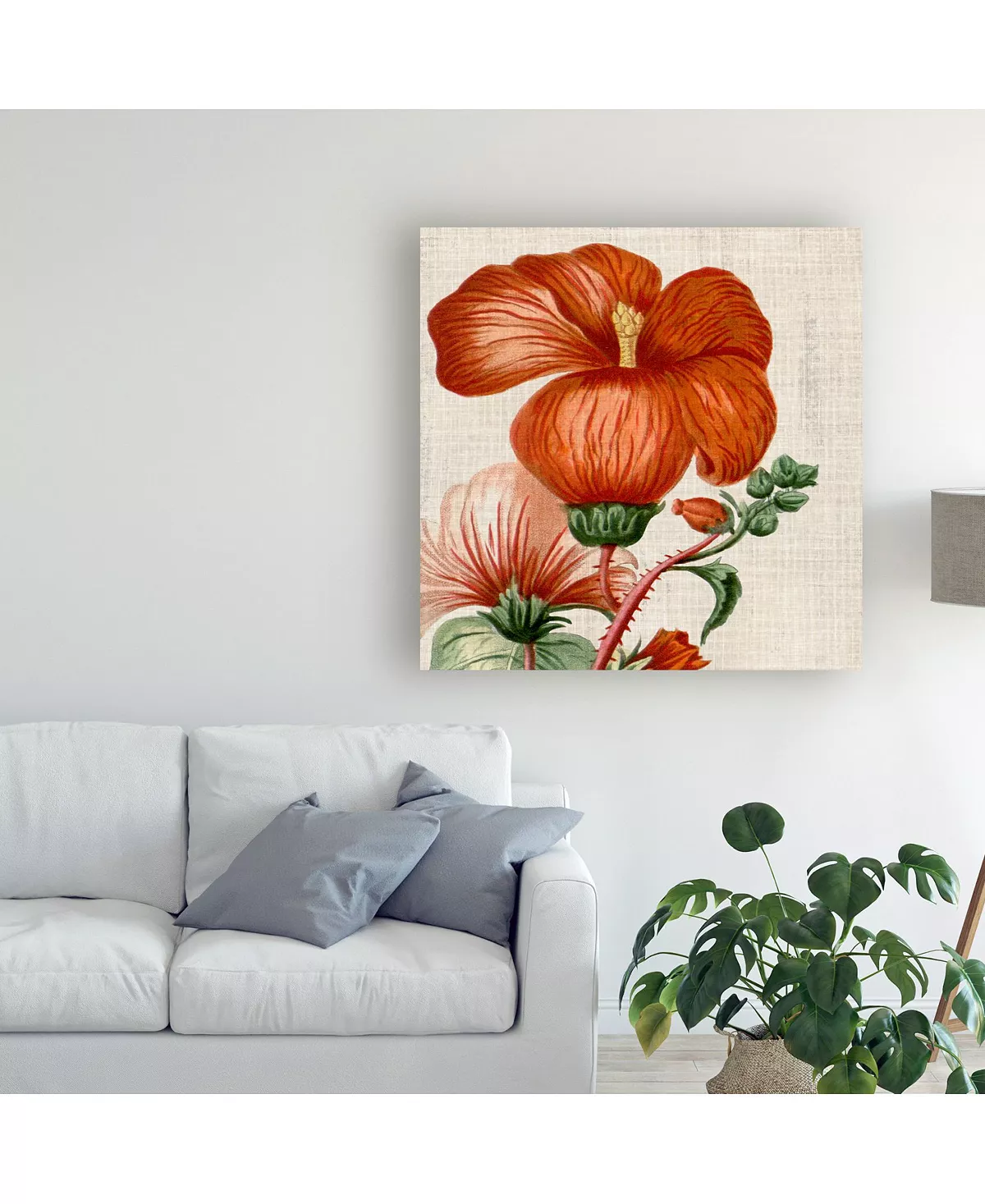 Trademark Global Vision Studio Cropped Turpin Tropicals VIII Canvas Art - 20 X 25 - Image 3