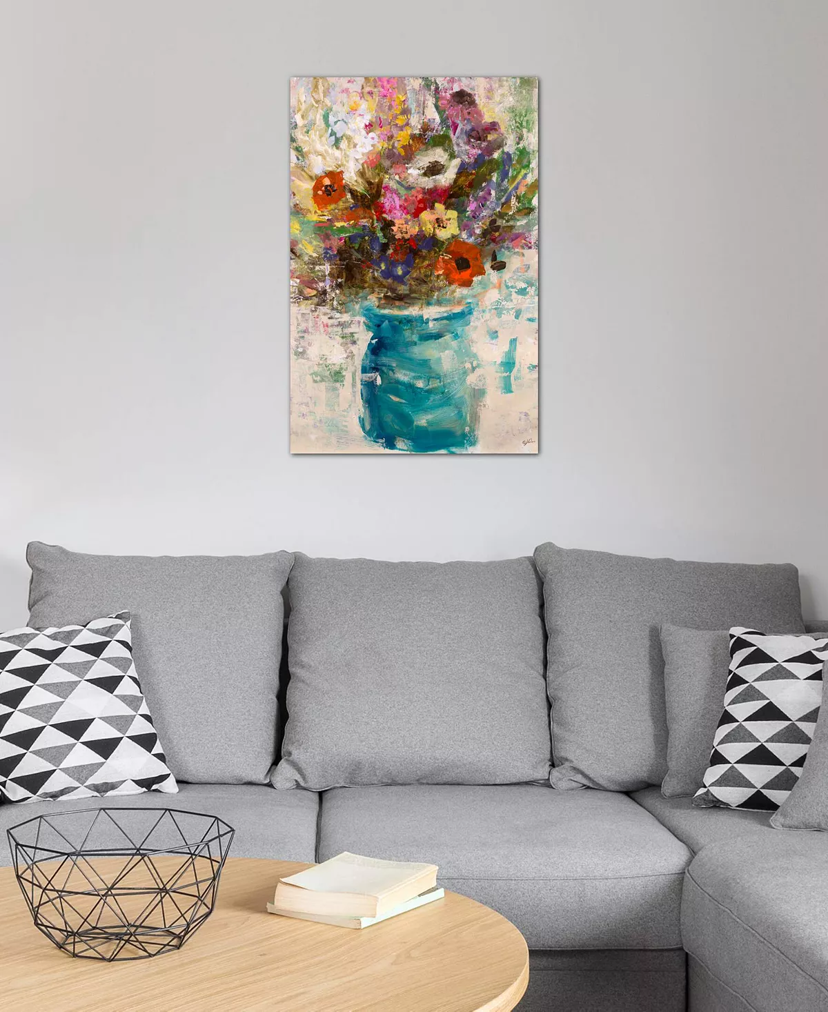 ICanvas Vase Study By Julian Spencer Wrapped Canvas Print - 26 X 18 - Image 2