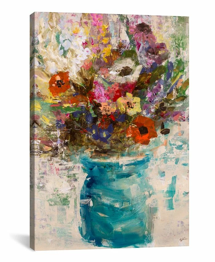 ICanvas Vase Study By Julian Spencer Wrapped Canvas Print - 26 X 18