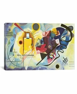 ICanvas Gelb - Rot - Blau Yellow-Red-Blue, 1925 By Wassily Kandinsky Wrapped Canvas Print - 18 X 26