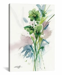 ICanvas Green Bliss Ii By Kathy Morton Stanion Wrapped Canvas Print Collection