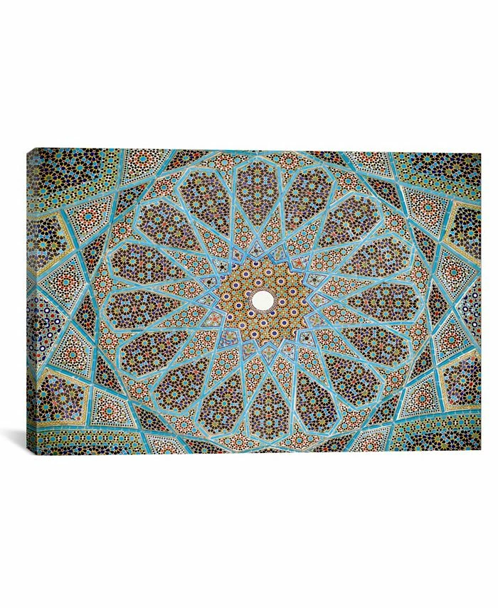 ICanvas Tomb Of Hafez Mosaic By Unknown Artist Wrapped Canvas Print - 26 X 40